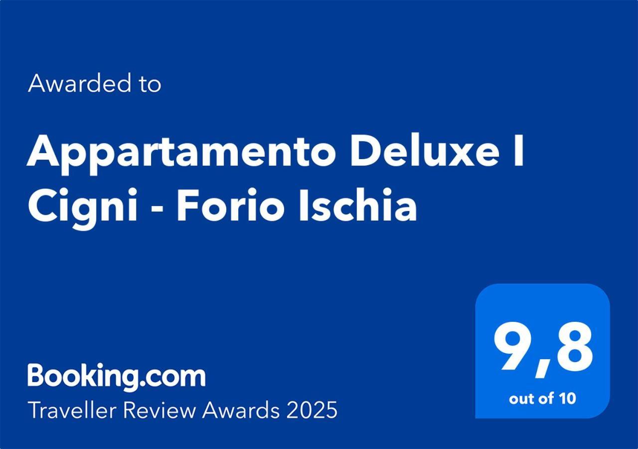 Appartamento Deluxe I Cigni - Forio Ischia Ngoại thất bức ảnh